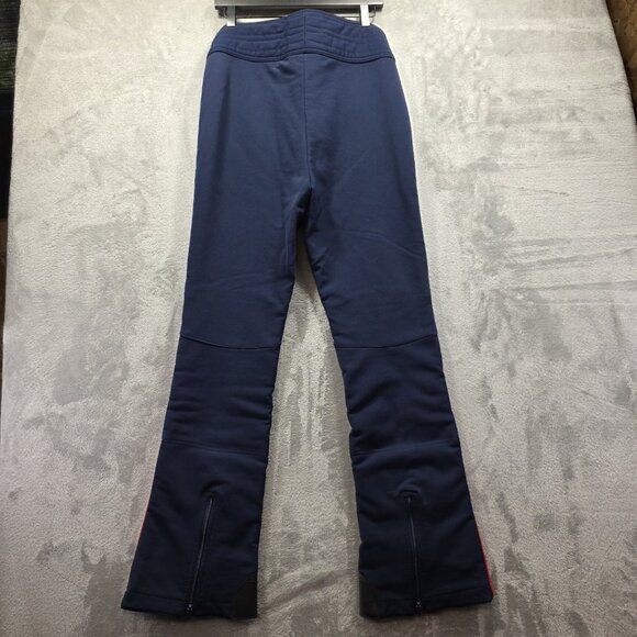 Vintage Tyrolia Ski Pants Size 36L Black & Red Schoeller Textil By Head - Picture 2 of 15
